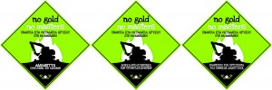 No gold-no master sticker
